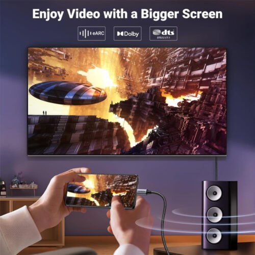 UGREEN USB-C Male To 8K Display Port Cable