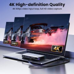 UGREEN Professional HDMI Video Capture Card Ultra-Low Latency – 4K@60Hz