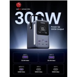 UGREEN 300W Portable Power Bank With Smart Digital Display