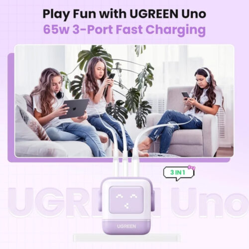 UGREEN UNO 65W GaN Tech Chip With LED Display