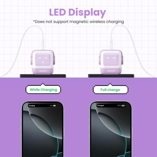 UGREEN UNO 65W GaN Tech Chip With LED Display