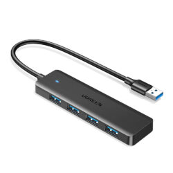 UGREEN USB 3.0 to 4- Port USB 3.0 Hub, with Power Port