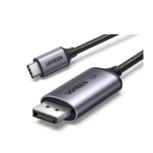 UGREEN USB-C Male to Diplay Port Male Braided Cable 16K- 2M