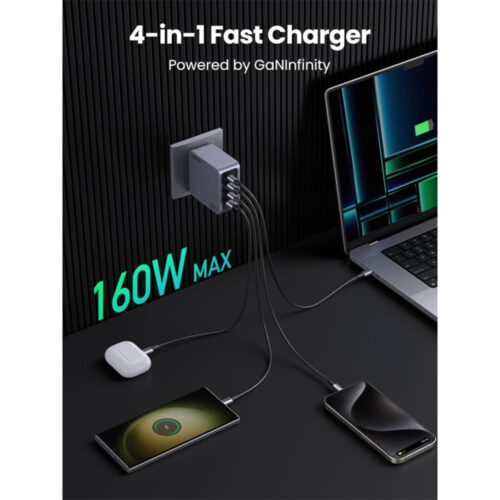 UGREEN Nexode Pro 160W 4-Port GaN Fast Charger