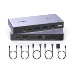 UGREEN 8K 2Ports HDMI KVM Switch Box
