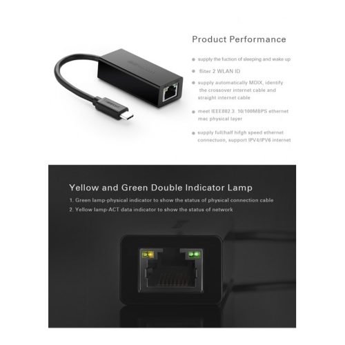 UGREEN USB-C Ethernet Adapter