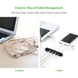 UGREEN Cable Organizer with 4 Slots – pack of 2