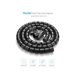 UGREEN Spiral Cable Zipper Organizer Tube