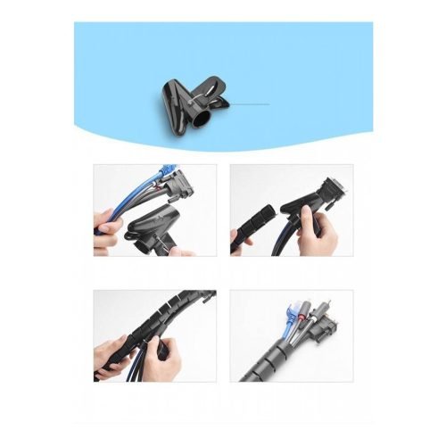 UGREEN Spiral Cable Zipper Organizer Tube