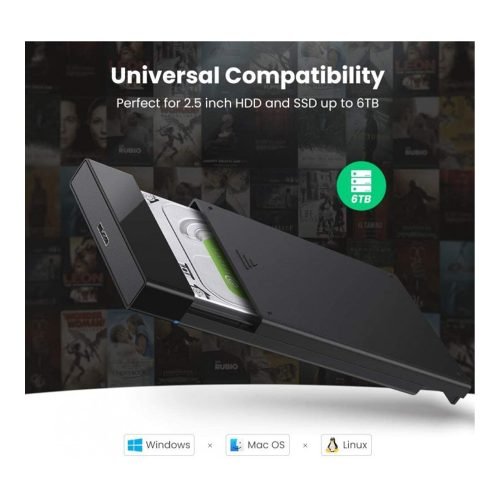 UGREEN USB Enclosure for 2.5 inch HDD/SSD