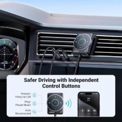 UGREEN Bluetooth 5.4 Car Aux Adapter