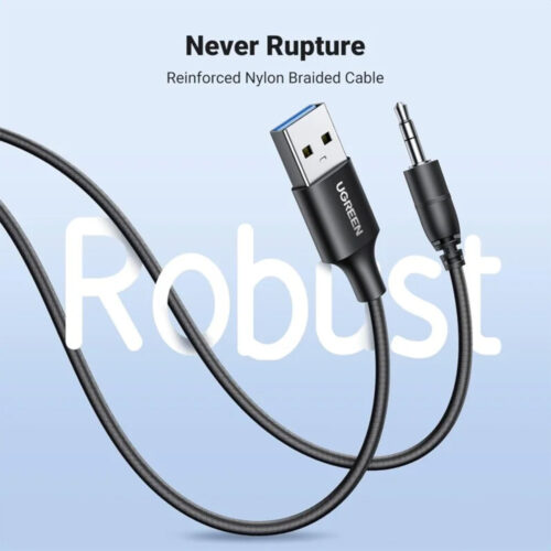 UGREEN Bluetooth 5.4 Car Aux Adapter