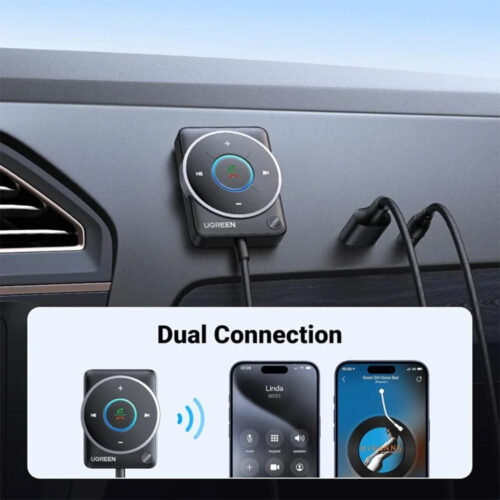 UGREEN Bluetooth 5.4 Car Aux Adapter