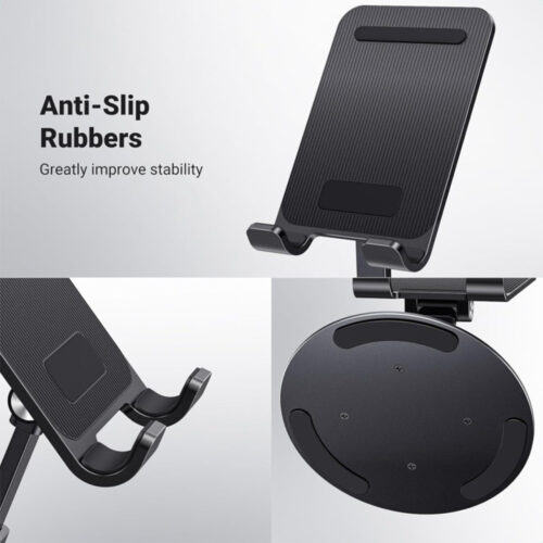 UGREEN Desktop Stand Support Phone and Tablet With a 360-degree Rotating Base