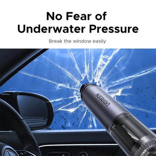 UGREEN Emergency Car Window Breaker & Seatbelt Cutter