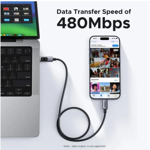 UGREEN Braided USB-C to USB-C Cable, 100W Fast Charge