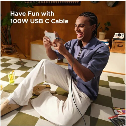 UGREEN Braided USB-C to USB-C Cable, 100W Fast Charge