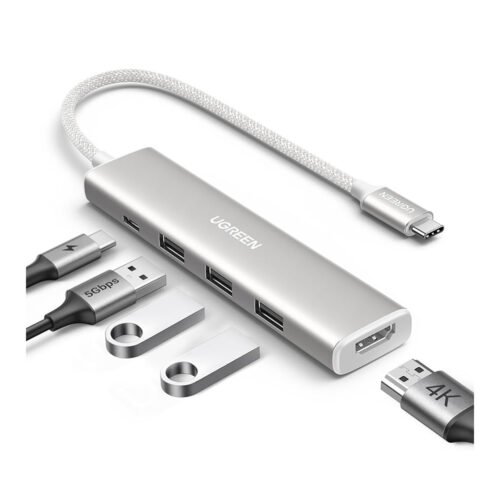 UGREEN Revodok 5-IN-1 100W Aluminum USB-C PD Hub