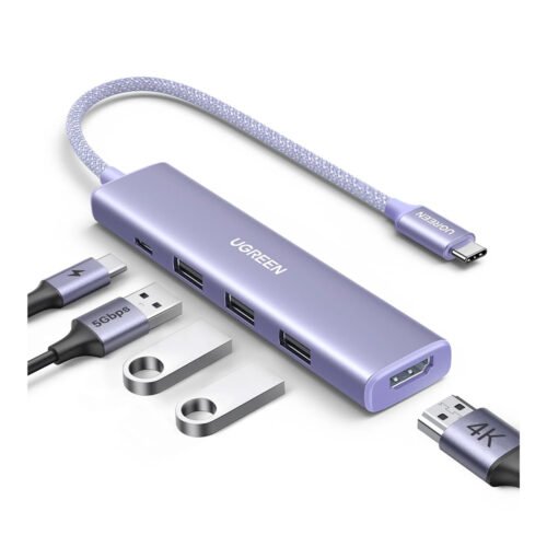 UGREEN Revodok 5-IN-1 100W Aluminum USB-C PD Hub