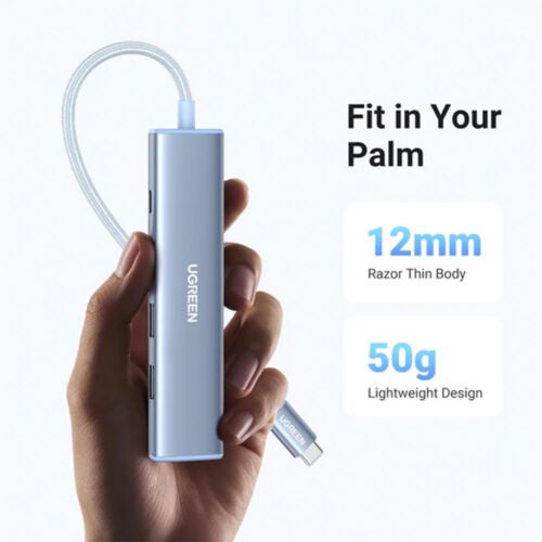 UGREEN Revodok 5-IN-1 100W Aluminum USB-C PD Hub