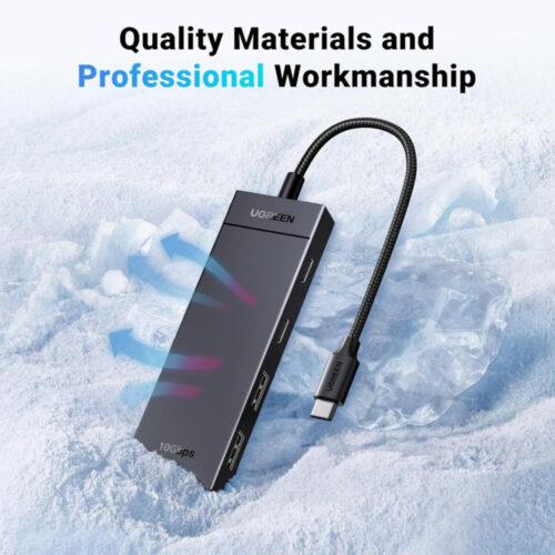 UGREEN USB-C Hub with 2 USB 3.2 Ports and 2 USB-C 3.2 Ports