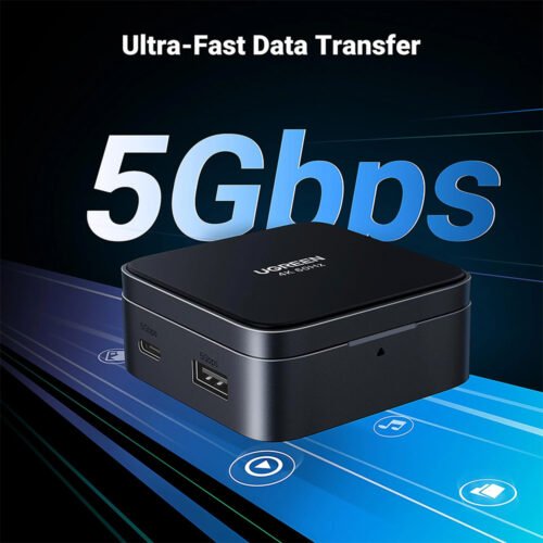 UGREEN 4-IN-1 Magnetic USB-C Hub for Phone, 4K@60Hz 100W PD