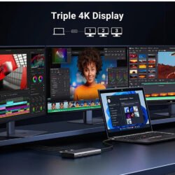 UGREEN Triple Display 8-in-1 USB-C HUB Docking Station