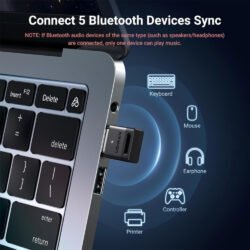 UGREEN Bluetooth 5.3 USB Adapter for Reliable and High-Speed Connectivity