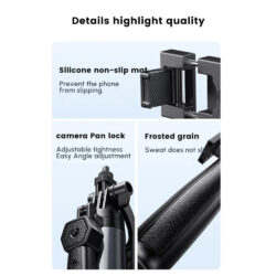 UGREEN Ultra Stable 4 Leg Tripod & Selfie Stick