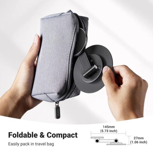 UGREEN Magnetic Phone Stand for MagSafe, Height Adjustable with 360-Degree Rotating Base