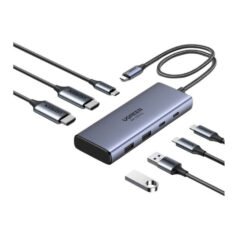 UGREEN Dual Display 7-in-1 USB-C HUB Docking Station 2x USB + 2 USB-C + 2x HDMI + PD Port
