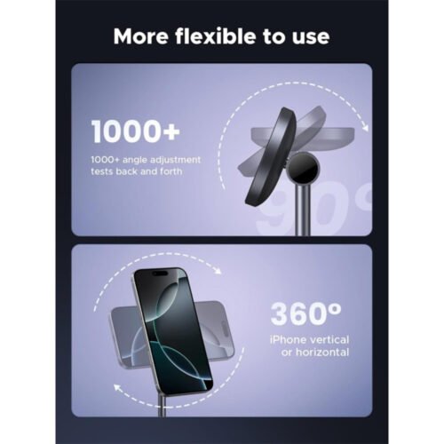 UGREEN 2-in-1 Magnetic Wireless Charger for iPhone + AirPods