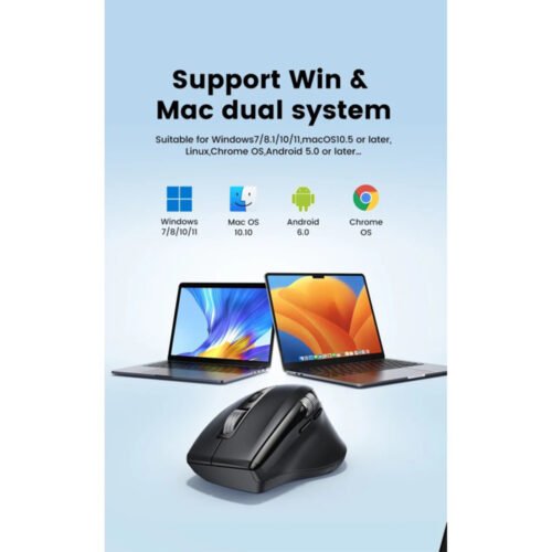 UGREEN Dual Mode Bluetooth & Wireless Mouse 5000DPI