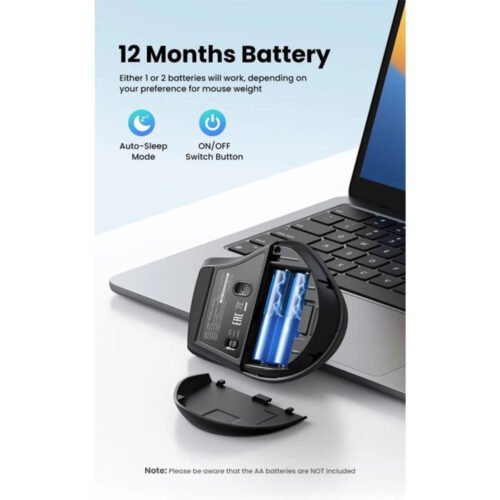 UGREEN Dual Mode Bluetooth & Wireless Mouse 5000DPI