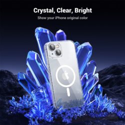 UGREEN Crystal Transparent Magnetic Protective Case For Iphone