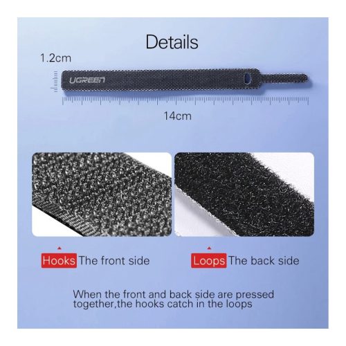 UGREEN Cable Tie Organizer Wire Wider