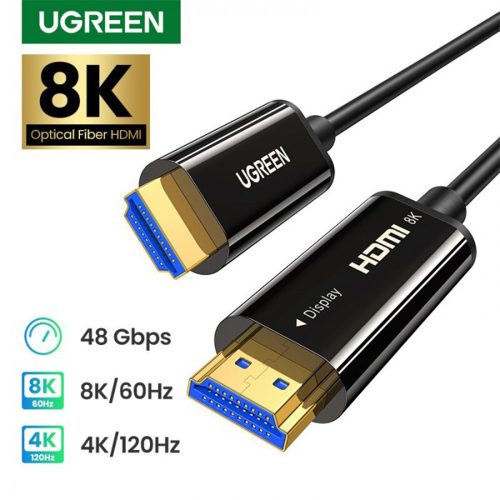 UGREEN HDMI Male To Male Fiber Optic Cable