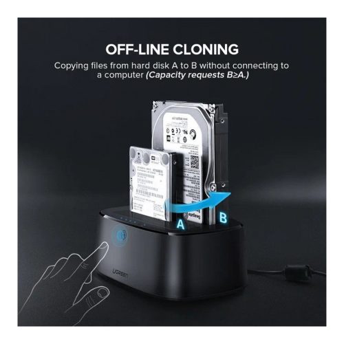 UGREEN USB 3.0 To SATA DUAL-BAY HDD Docking Station Duplicator\ Cloner