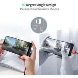 UGREEN USB-A To USB-C Angled 5V/3A Fast Cable – 2m