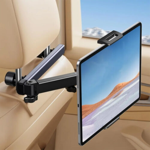 UGREEN Headrest Car Tablet Mount with Extendable Arm & 360° Rotation