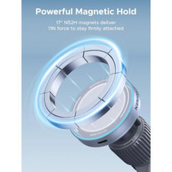 UGREEN MagFlow Magnetic 2 in 1 Wireless Car Charger 25W