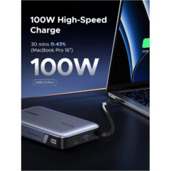 UGREEN Power Bank 145W, 3 Ports, 20000 mAh, Fast Charging