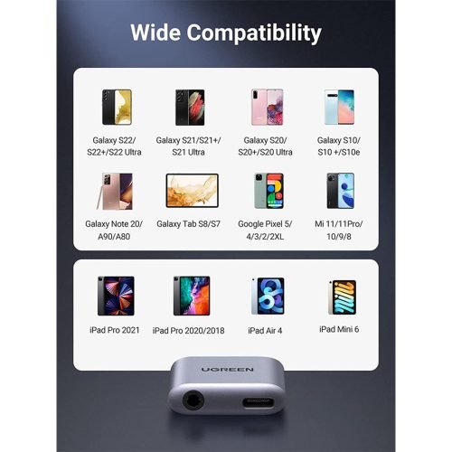 UGREEN 2-in-1 USB-C Hub (USB-C + 3.5mm Audio)