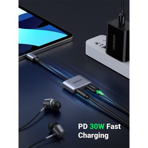 UGREEN 2-in-1 USB-C Hub (USB-C + 3.5mm Audio)