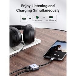 UGREEN 2-in-1 USB-C Hub (USB-C + 3.5mm Audio)