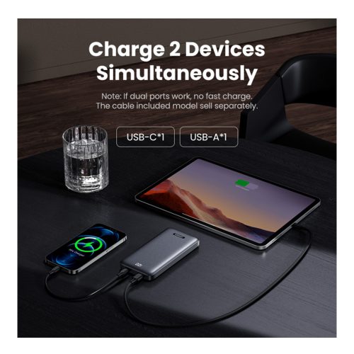 UGREEN 10000MAH PD 20W Fast Charging Power Bank