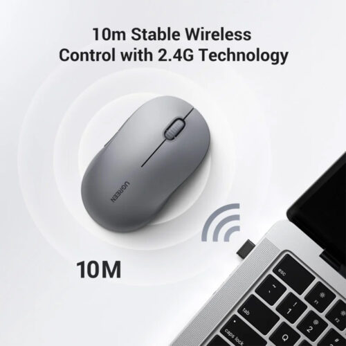 UGREEN Bluetooth & Silent Wireless Mouse 1600 DPI