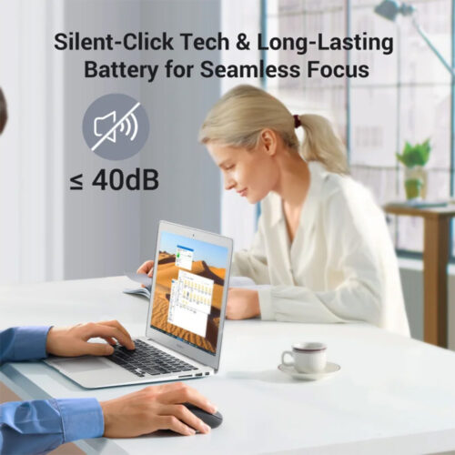 UGREEN Bluetooth & Silent Wireless Mouse 1600 DPI