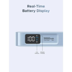 UGREEN MagFlow 10000mAh Wireless Power Bank with Qi2 25W