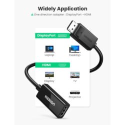 UGREEN 4K Display Port Male to HDMI Female Converter